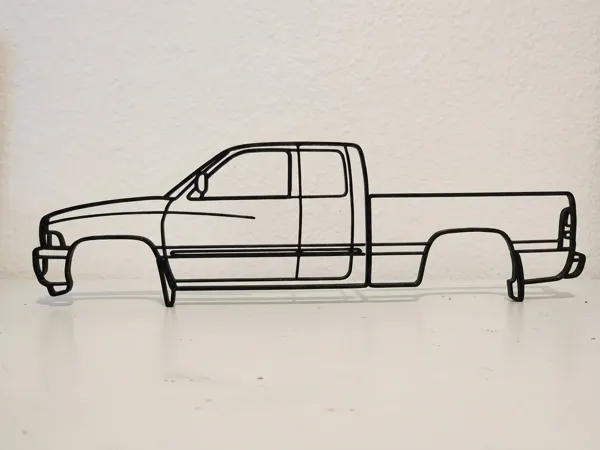 Déco murale Dodge Ram Cummins 2e génération