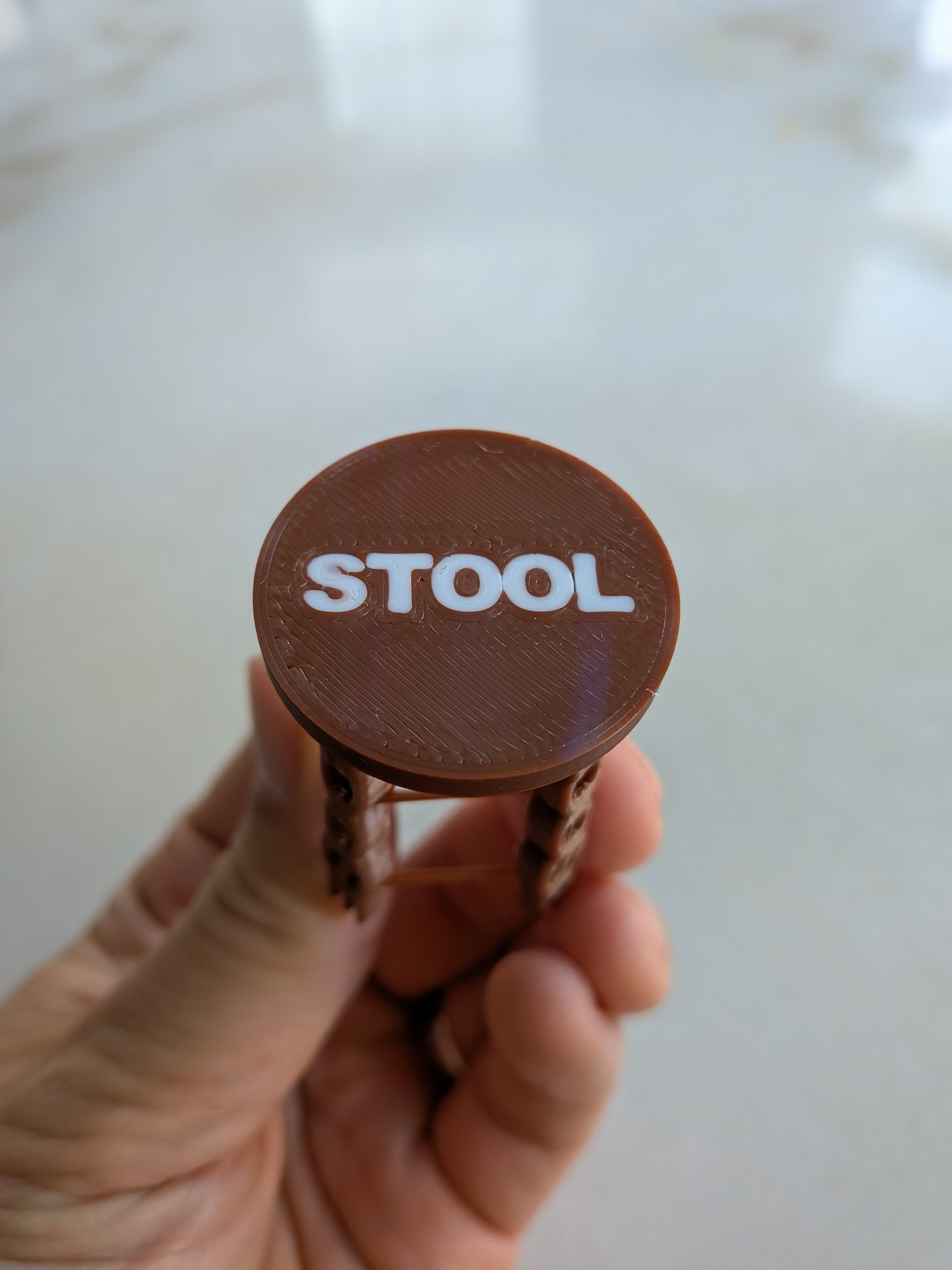 Miniatura 2 do modelo 3D The Loose Stool