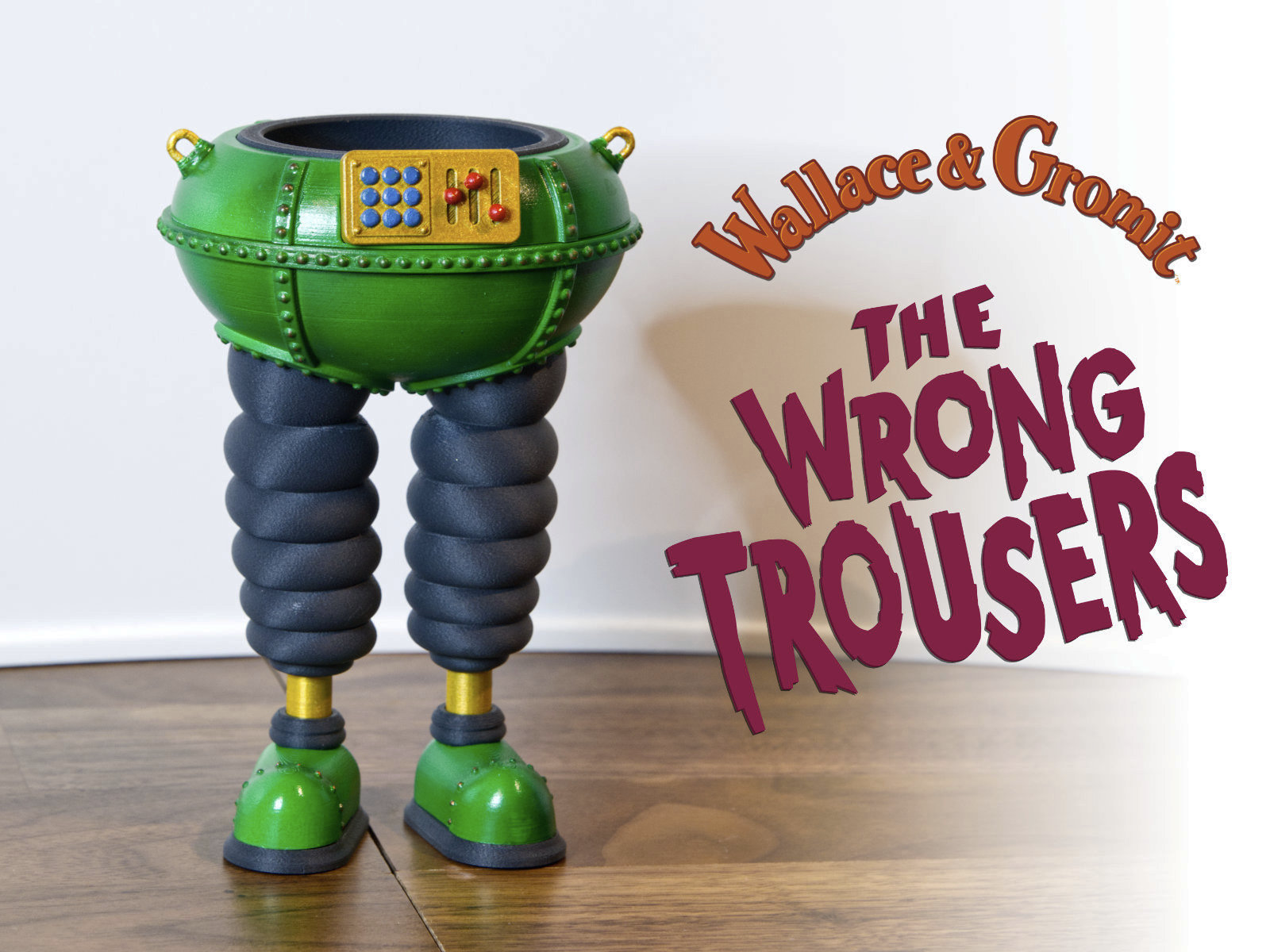 Techno Trousers - Wallace & Gromit Wrong Trousers 3D model