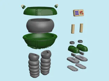 Soporte: Techno Trousers - Wallace & Gromit Wrong Trousers — vista de referencia 3