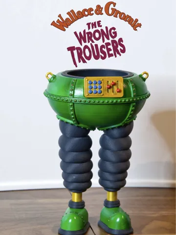 Soporte: Techno Trousers - Wallace & Gromit Wrong Trousers — vista de referencia 2
