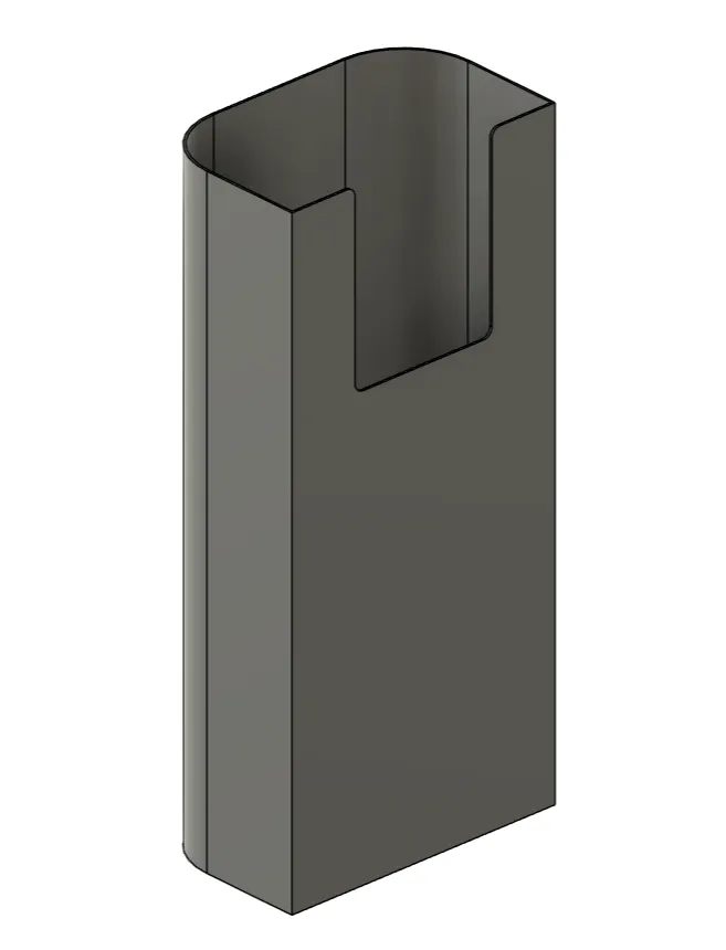 Poop Chute P1P X1C For Anti Vibration Feet