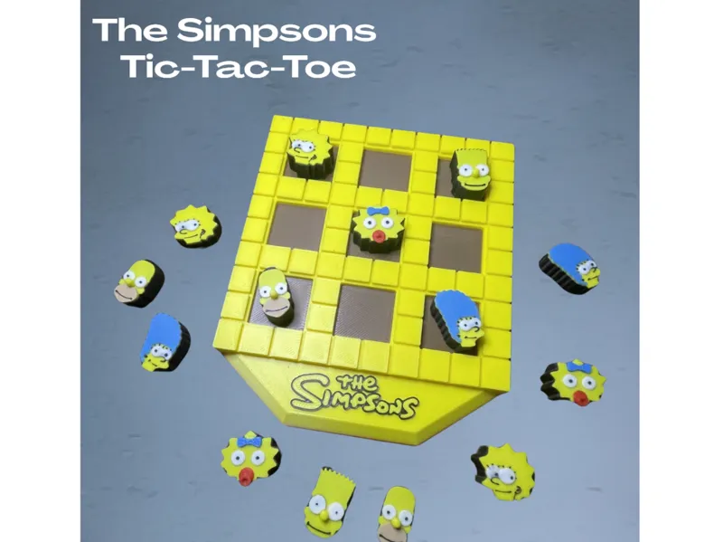 The Simpsons Tic-Tac-Toe