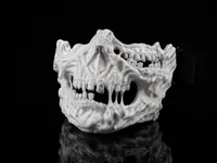 Horror Skull Mask With Strap Holes