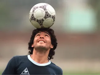 statuetta di maradona