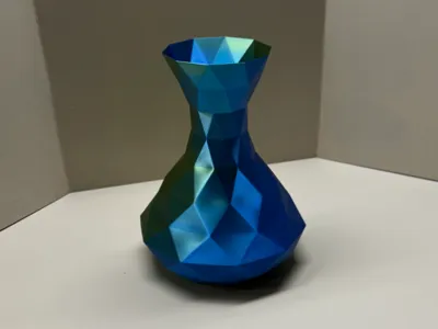 Low Poly Vase - Dual Color