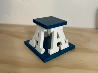 True Aggie "A" from USU Campus