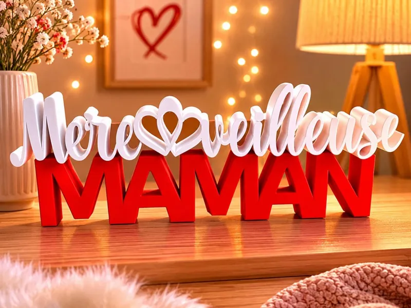 Décoration Maman Mère Veilleuse