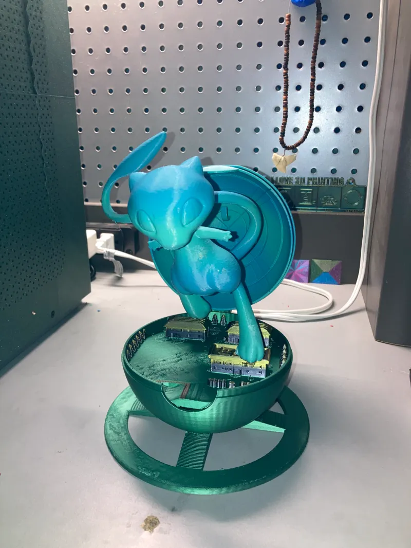 Mew's Pokeball Home