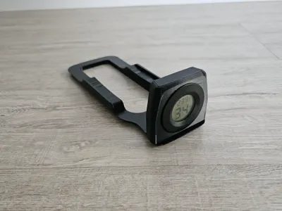 Cereal Dry Box: hygrometer with 30deg locking tabs