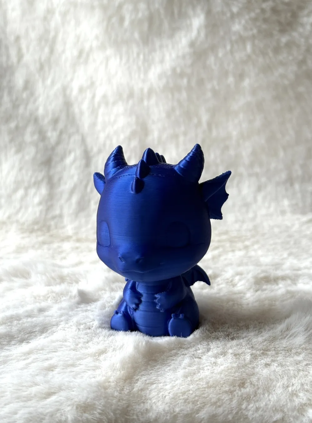 Cute Chibi Dragon Figurine - Free 3D Print Model - MakerWorld