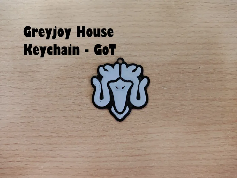 Greyjoy House Keychain – Game of Thrones
