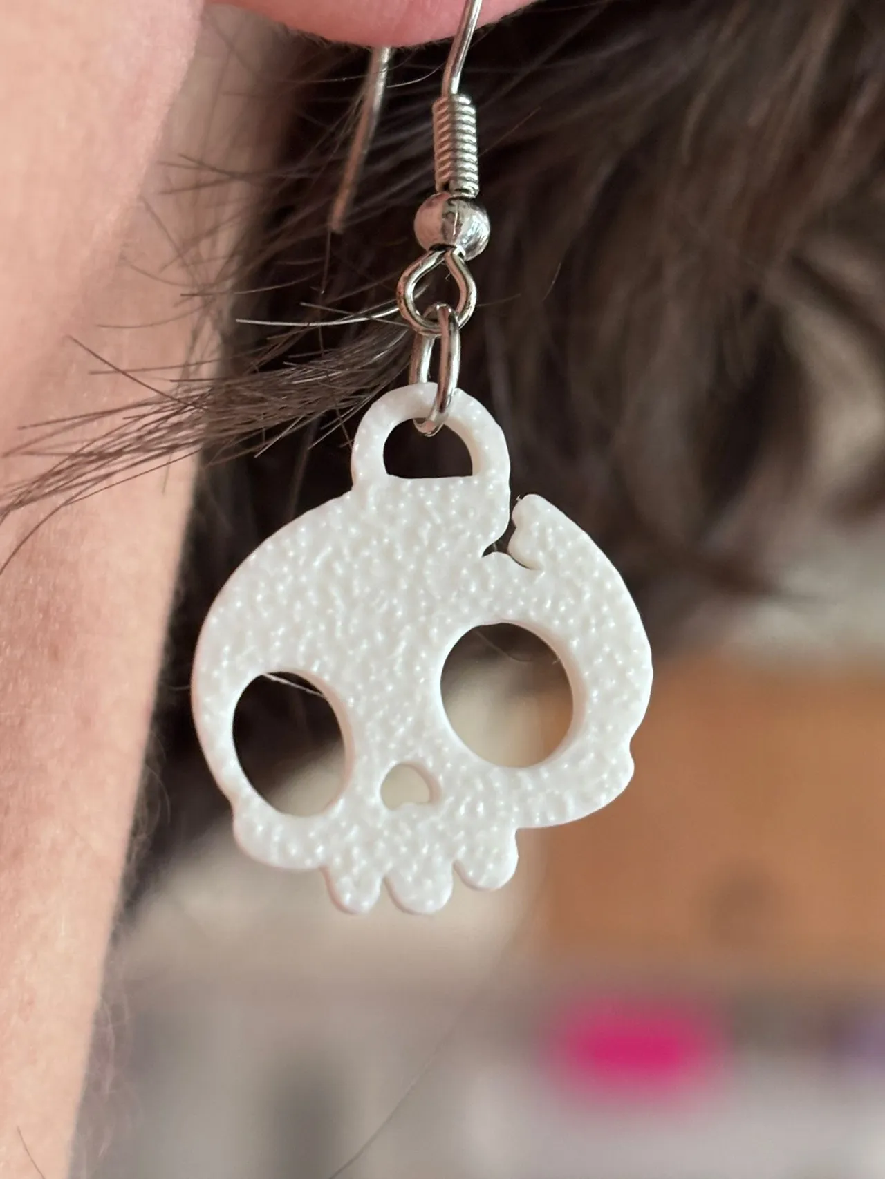 Boucles d'Oreilles tête de mort view 3