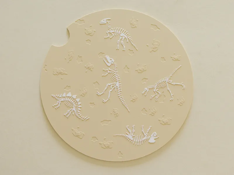 Dino Bones Insert for Circle Sensory Play Tray