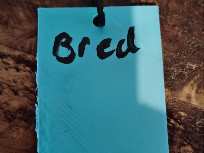 Bred Draw erase tag