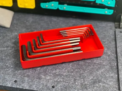 Allen wrench(hexagon key)box(Gridfinity 4x2x3u)