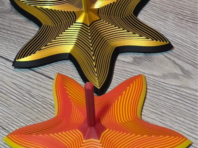 Fidget Star - Shuriken / Flower AMS / No AMS