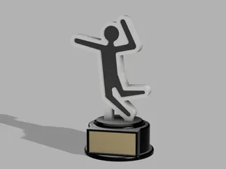 volleyball trophy