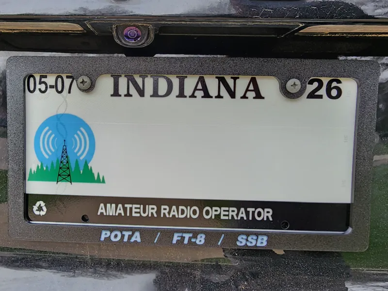 Minimal License Plate Frame