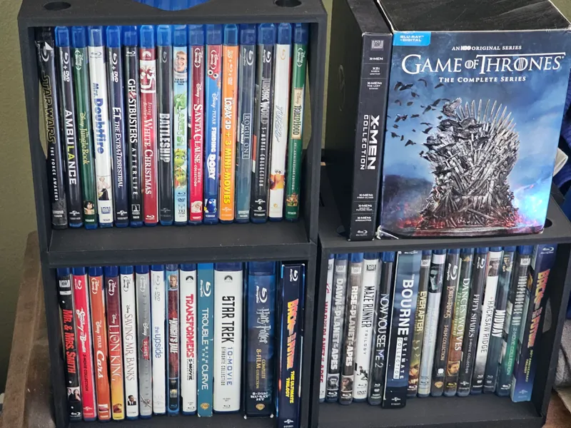 Modular Media Towers: Blu-ray Storage System