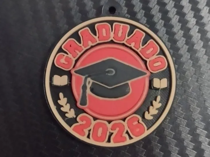 llavero graduado 2026