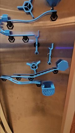 fridge marble run 