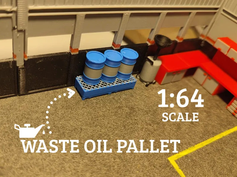 OIL DRUM 1:64
