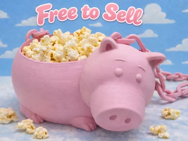 Seau à popcorn cochon Jambon (Toy Story)
