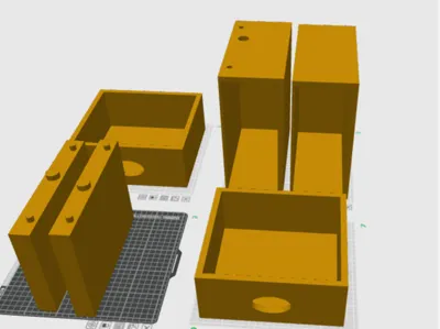 monitor raiser with drawers 