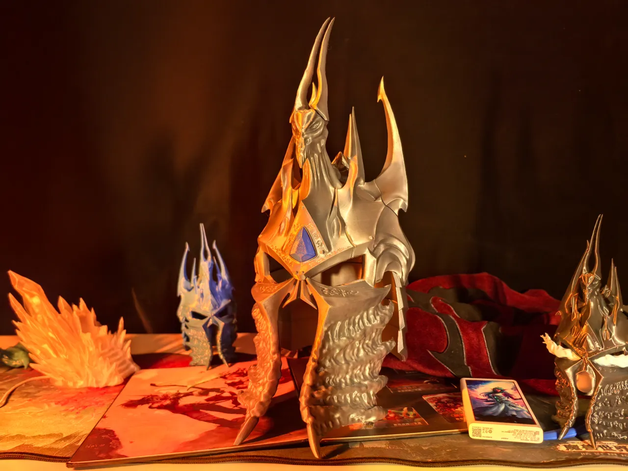 Lich King's Helmet (Life Size) - WOW view 4