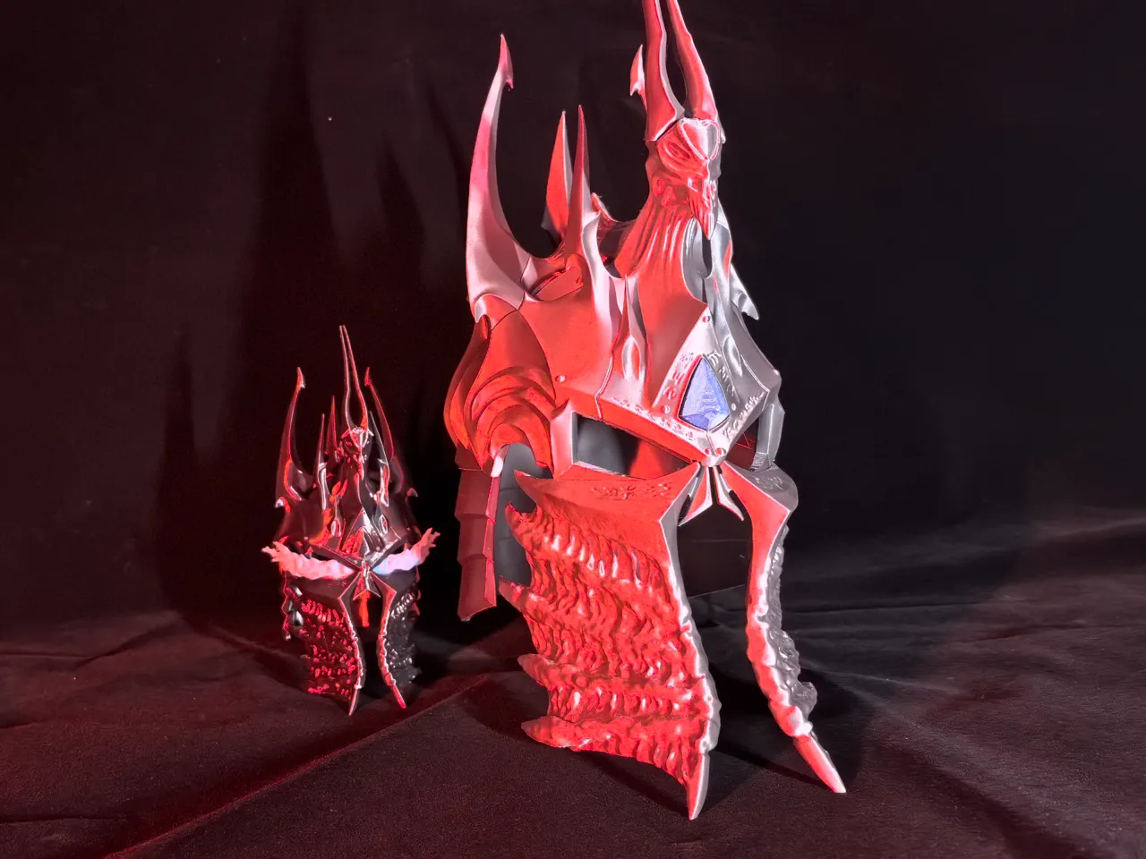 Lich King's Helmet (Life Size) - WOW view 2