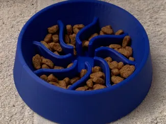 Gamelle anti-gourmands (chats et chiens)