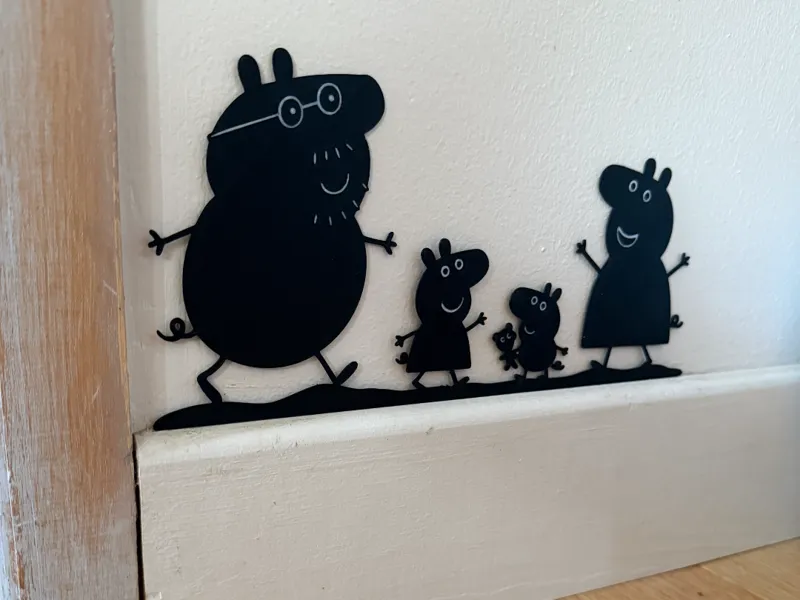 Silhouette Peppa Pig