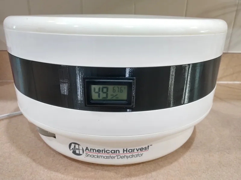 13.5" dehydrator dryer riser w/thermometer