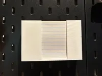 Porte-fiches pour panneau perforé — photo 2