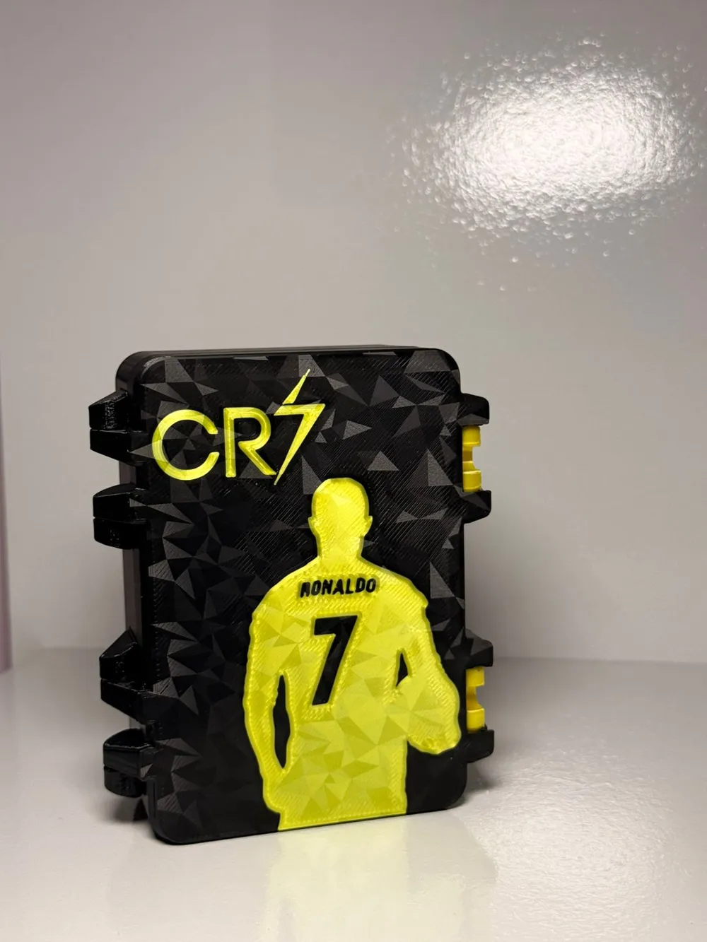 CR7 World Cup Sticker Box - Free 3D Print Model - MakerWorld