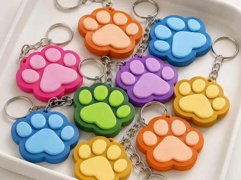 Cute Paw Keychain / Keyring