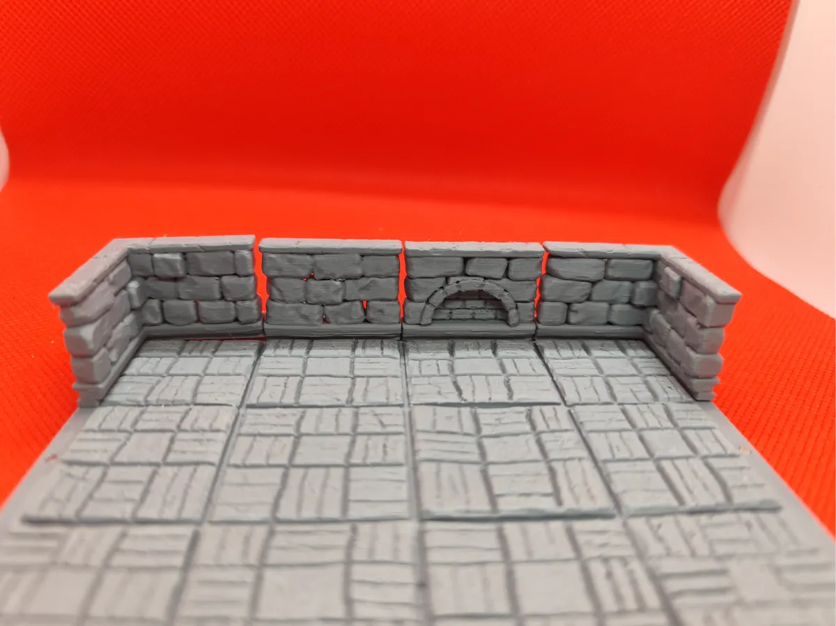 HQ Walls - Set 6 - Free 3D Print Model - MakerWorld