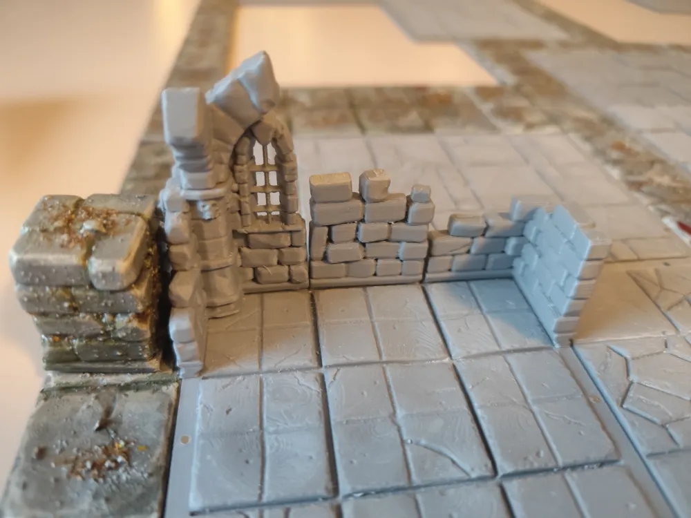 HQ Walls - Set 6 - Free 3D Print Model - MakerWorld