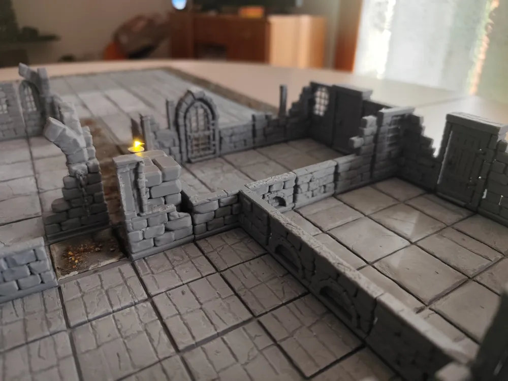HQ Walls - Set 6 - Free 3D Print Model - MakerWorld