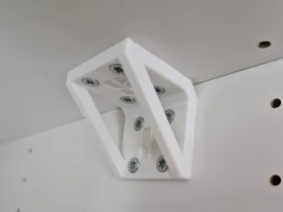 Angle connector with damping funktion