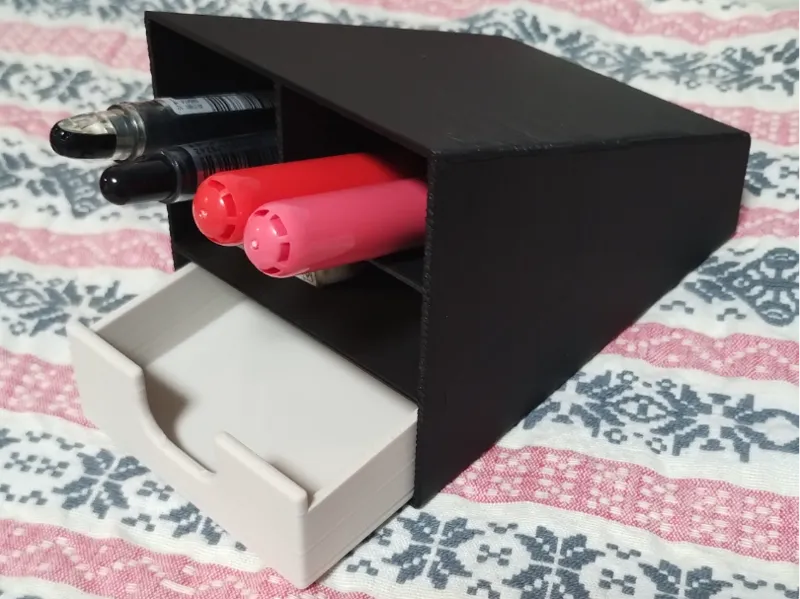 Under-Monitor Pen Stand