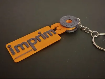 Imprim3d Keychain
