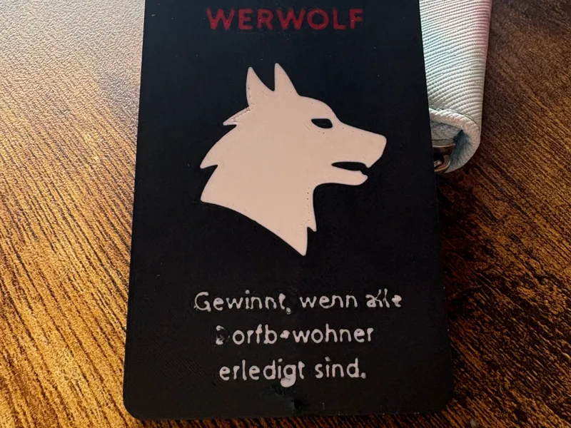 Werwolf - Gesellschaftsspiel