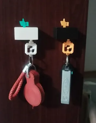 点赞钥匙挂 钥匙收纳架 机关玩具