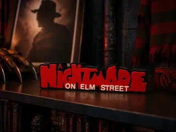 Letrero o emblema decorativo: "A Nightmare On Elm Street" Display Sign — vista de referencia 3