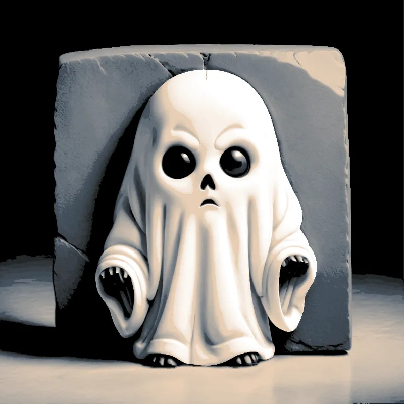Ghost of The Stone (Filament Painting) - HueForge