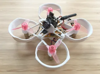 S3 Ninja Star v3_0 - indoor FPV racing drone