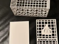 Fond de remplacement pour boîte à ail — photo 1