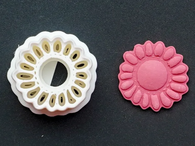 Flower Polymer Clay Cutter Earrings Necklace